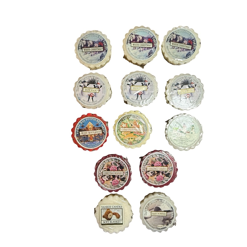 Yankee Candle Wax‎ Melts Potpourri Tarts Christmas Collection Bundle 13 Scents